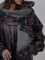 شال پیچازی ریش دار کد 310754 - Image 2