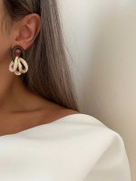 گوشواره رزین حلقه دار کد 310738