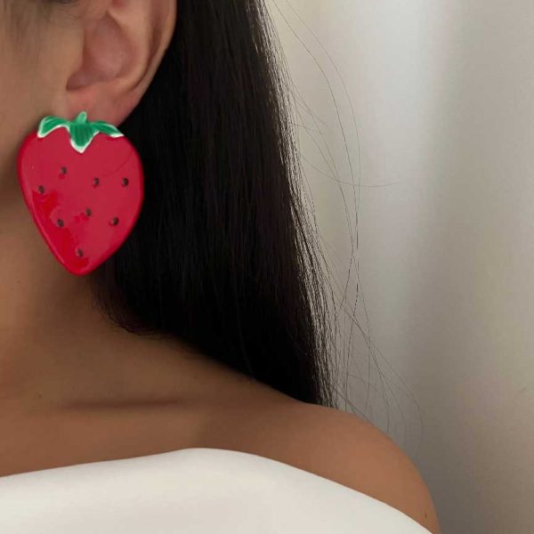 گوشواره STRAWBERRY کد 310708