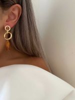 گوشواره سنگی کد 310715 - Image 2