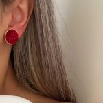 گوشواره مخملی کد 310719