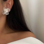 گوشواره گل دار کد 310726