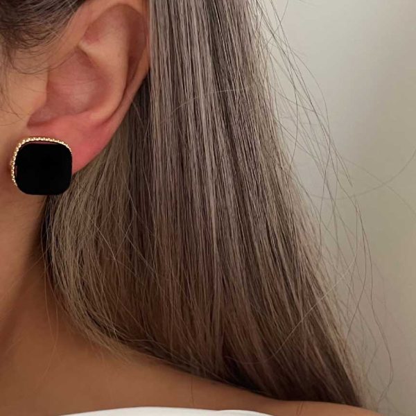 گوشواره مخملی کد 310720