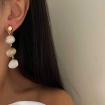 گوشواره آویزدار سنگی کد 310737