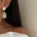 گوشواره تک سنگ کد 310710