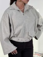 کت فوتر آستین زیپ کد 201037 - Image 10