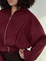 کت فوتر آستین زیپ کد 201037 - Image 3