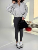 کت فوتر آستین زیپ کد 201037 - Image 18