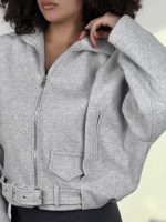 کت فوتر آستین زیپ کد 201037 - Image 24