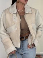 کت بوفالو یقه سگک کد 201038 - Image 6