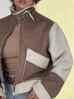 کت بوفالو یقه سگک کد 201038 - Image 5