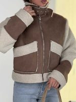 کت بوفالو یقه سگک کد 201038 - Image 3