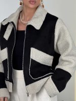 کت بوفالو یقه سگک کد 201038 - Image 16