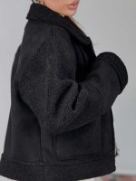 کت بوفالو یقه سگک کد 201038 - Image 22