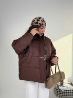 کاپشن پافرشو پانچی کد 201040