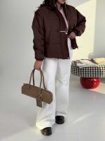 کاپشن پافرشو پانچی کد 201040 - Image 4