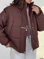 کاپشن پافرشو پانچی کد 201040 - Image 3