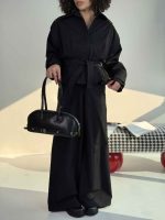 ست کت و اورال بنددار کد 160879 - Image 9