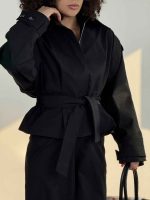 ست کت و اورال بنددار کد 160879 - Image 10