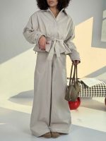 ست کت و اورال بنددار کد 160879 - Image 18