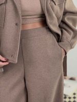 ست کت و شلوار فوتر سگک دار کد 160878 - Image 8