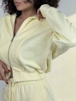 ست سوییشرت و شلوار برش دار کد 160876 - Image 7