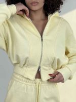 ست سوییشرت و شلوار برش دار کد 160876 - Image 8