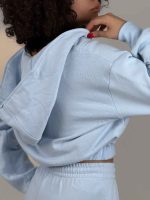 ست سوییشرت و شلوار برش دار کد 160876 - Image 16