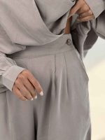 شلوار پری بغل دکمه کد 102150 - Image 2