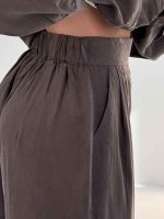 شلوار پری بغل دکمه کد 102150 - Image 9