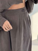 شلوار پری بغل دکمه کد 102150 - Image 10