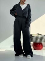 شلوار پری بغل دکمه کد 102150 - Image 15