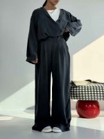 شلوار پری بغل دکمه کد 102150 - Image 18