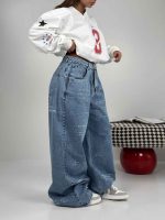 شلوار جین بگ FONT کد 102156 - Image 5