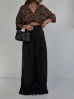 شلوار پارچه ای بگ کد 102203 - Image 11