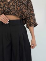 شلوار پارچه ای بگ کد 102203 - Image 14
