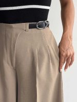 شلوار کرپ کمربندی کد 102159 - Image 16