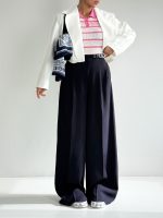 شلوار کرپ کمربندی کد 102159 - Image 9