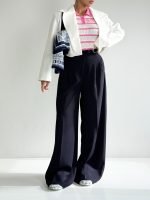 شلوار کرپ کمربندی کد 102159 - Image 10