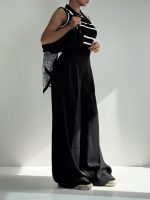 شلوار کرپ کمربندی کد 102159 - Image 14