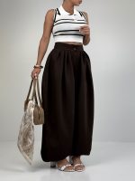 شلوار بالنی کمر پیله کد 102158 - Image 19