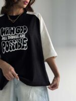 تیشرت WITH GOD کد 180590 - Image 3