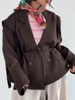 کت مازراتی بنددار کد 120410 - Image 16