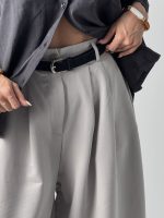 شلوار پارچه ای کمربنددار کد 102175 - Image 12