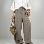 شلوار پارچه ای فاستونی کد 102171