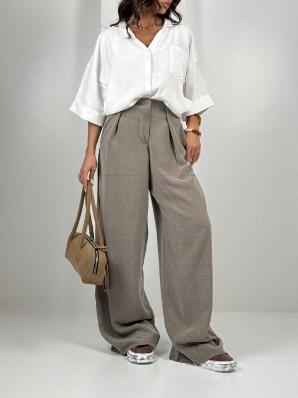 شلوار پارچه ای فاستونی کد 102171