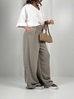 شلوار پارچه ای فاستونی کد 102171 - Image 2