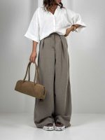 شلوار پارچه ای فاستونی کد 102171 - Image 3