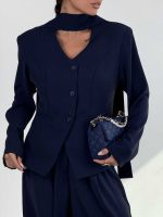 ست کت و شلوار کرپ کد 160893