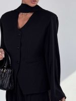 ست کت و شلوار کرپ کد 160893 - Image 19